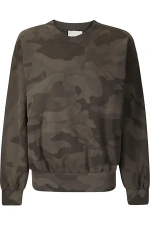 ARIES Femme, Sweatshirts et sweats à capuche, Vert, Taille: 40 FR SweaT-shirt en Coton à Col Rond