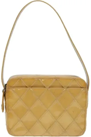 CHANEL Femme, Pre-owned, Jaune, Taille: ONE Size Pre-owned Cuir sacs-chanel