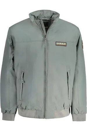 Napapijri Homme, Vestes, Vert, Taille: L Veste en polyamide avec application