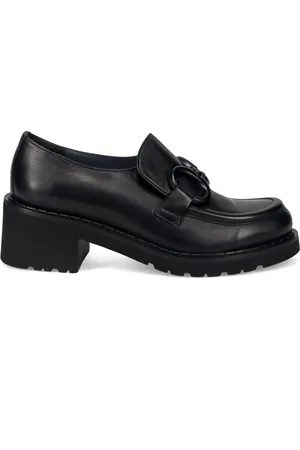 Calpierre Femme, Chaussures, Noir, Taille: 40 EU Mocassins en cuir noir