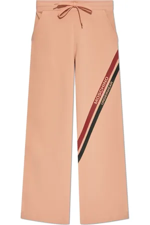 Moschino Femme, Pantalons, Rose, Taille: 38 FR Pantalon de la ligne de sous-vêtements