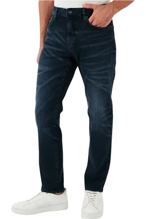 Armani Exchange Homme, Jeans, Bleu, Taille: W38 Pantalon Bleu Élégant