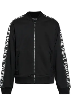 VERSACE Homme, Sweatshirts et sweats à capuche, Noir, Taille: M Sweat à fermeture éclair