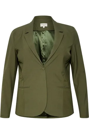Kaffe Femme, Vestes, Vert, Taille: 50 FR Blazer Classique Veste Grape Leaf