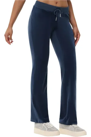 Juicy Couture Femme, Pantalons, Bleu, Taille: 38 FR Pantalons Élégants pour Femmes