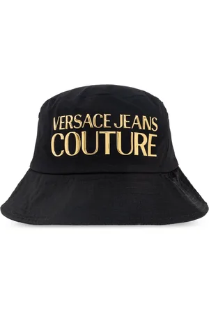 VERSACE Homme, Accessoires, Noir, Taille: M Chapeau avec logo
