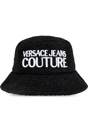 VERSACE Homme, Accessoires, Noir, Taille: L Casquette avec logo brodé