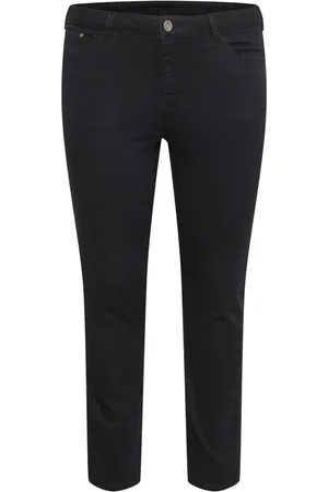 Kaffe Femme, Jeans, Noir, Taille: 46 FR Jean Slim Noir Profond