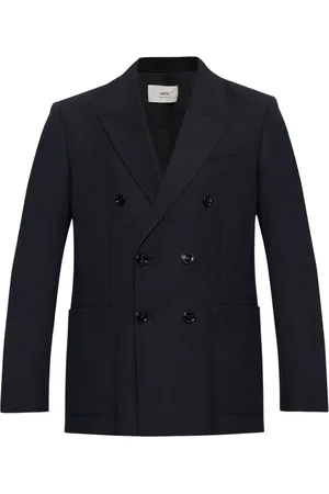 Ami Homme, Vestes, Noir, Taille: M Veste Élégante pour Homme