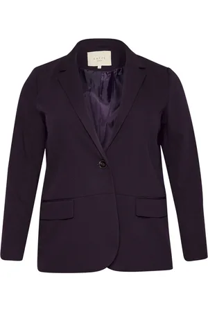 Kaffe Femme, Vestes, Violet, Taille: 44 FR Blazer Violet Dawn avec Poches