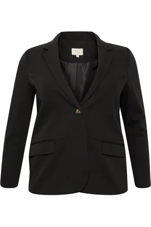 Kaffe Femme, Vestes, Noir, Taille: 50 FR Blazer Classique Noir Profond