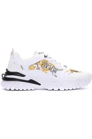 VERSACE Homme, Chaussures, Blanc, Taille: 42 EU Baskets