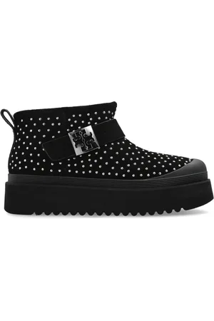 Tory Burch Femme, Chaussures, Noir, Taille: 40 1/2 EU Bottes de neige avec logo