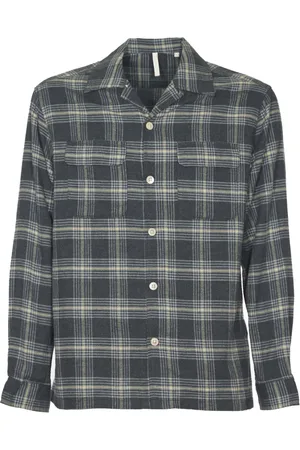 Sunflower Homme, Chemises, Gris, Taille: M Chemises Grises Florales