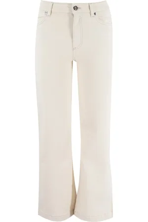 ANTONELLI Femme, Jeans, , Taille: 40 FR Pantalon Large Taille Haute