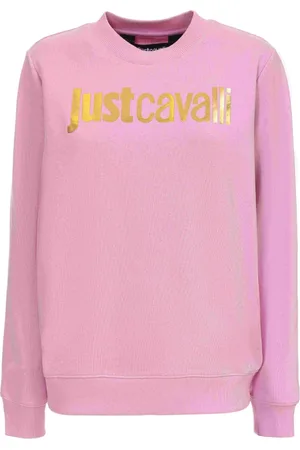 Roberto Cavalli Femme, Sweatshirts et sweats à capuche, Rose, Taille: 42 FR Pulls