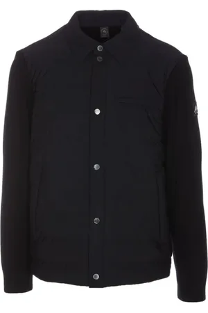Moose Knuckles Homme, Vestes, Noir, Taille: S Veste Hybride Marbre