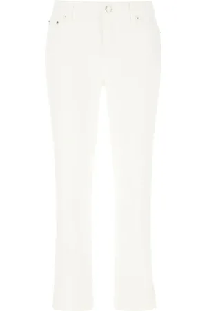 Michael Kors Femme, Jeans, Blanc, Taille: 42 FR Jeans en denim classiques pour un usage quotidien