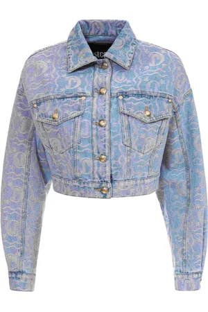 Roberto Cavalli Femme, Vestes, Bleu, Taille: 40 FR Manteaux