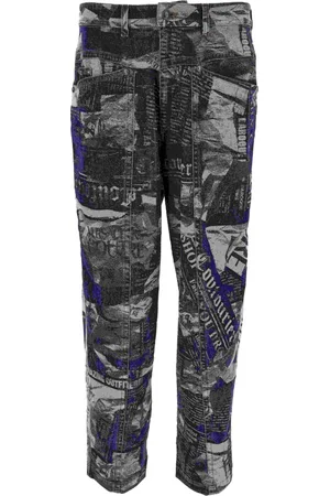 VERSACE Homme, Jeans, Gris, Taille: W32 Pantalon