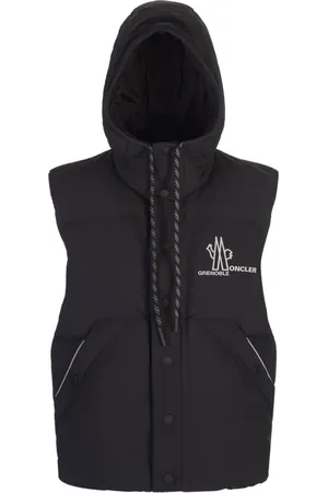 Moncler Homme, Vestes, Noir, Taille: L Gilet rembourré noir Baldy