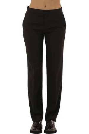 Twin-Set Femme, Pantalons, Noir, Taille: 36 FR Café Chocolat Café Pantalon