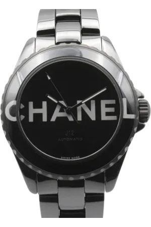 CHANEL Homme, Pre-owned, Noir, Taille: ONE Size Pre-owned Metal montres