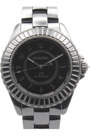 CHANEL Homme, Pre-owned, Noir, Taille: ONE Size Pre-owned Metal montres
