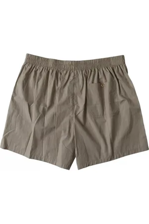 Dolce & Gabbana Homme, Maillots de bain, Brun, Taille: S Boxers en coton avec ceinture élastique