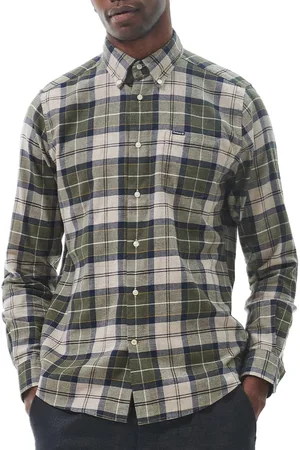 Barbour Homme, Chemises, Multicolore, Taille: S Chemise Casual à Carreaux Fortrose Tailored