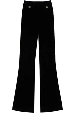 Twin-Set Femme, Pantalons, Noir, Taille: 38 FR Pantalon Noir pour Femme