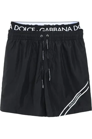 Dolce & Gabbana Homme, Maillots de bain, Noir, Taille: S Maillot de Bain en Polyester Noir Moderne pour Homme