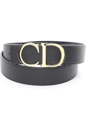 Dior Homme, Pre-owned, Noir, Taille: ONE Size Pre-owned Cuir ceintures