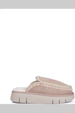 Mou Femme, Chaussures, Brun, Taille: 37 EU Sandales en Peau de ton Marron avec Semelle en Caoutchouc