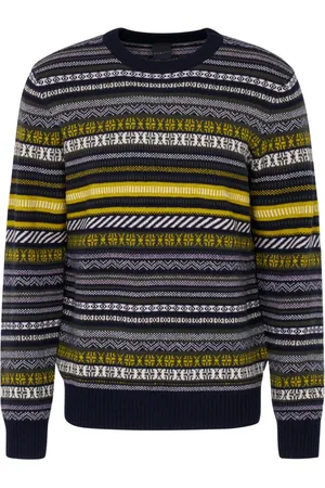 Bugatti Homme, Pulls, Multicolore, Taille: M Pull Multicolore Modèle Élégant