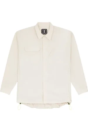 Dickies Homme, Chemises, Blanc, Taille: M Chemise de travail oversize décontractée en blanc
