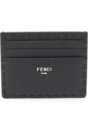 Fendi Homme, Pre-owned, Noir, Taille: ONE Size Pre-owned Cuir petite-maroquinerie