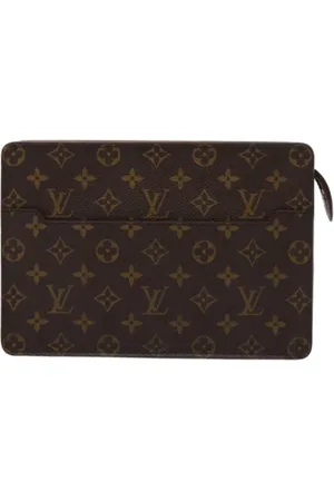LOUIS VUITTON Femme, Pre-owned, Brun, Taille: ONE Size Pre-owned Toile pochettes-minaudieres