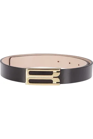 Victoria Beckham Femme, Accessoires, Noir, Taille: 80 CM Ceinture Boucle Classique