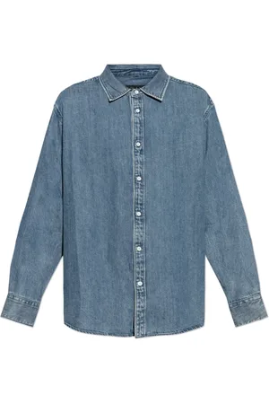 RAG&BONE Homme, Chemises, Bleu, Taille: M Chemise en denim Corbin