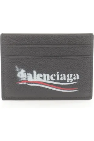 Balenciaga Femme, Pre-owned, Noir, Taille: ONE Size Pre-owned Cuir petite-maroquinerie