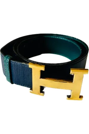 Hermès Femme, Pre-owned, Vert, Taille: ONE Size Pre-owned Cuir ceintures
