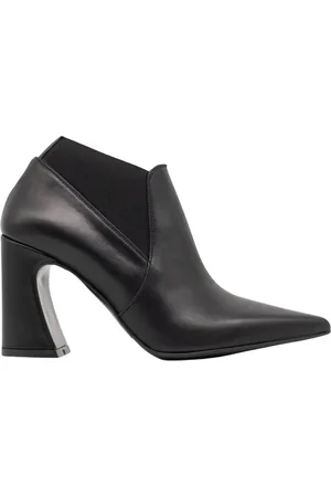 Albano Femme, Chaussures, Noir, Taille: 36 EU Bottine en cuir noir