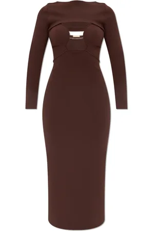 Cult Gaia Femme, Robes, Brun, Taille: 36 FR Robe avec top Jenny