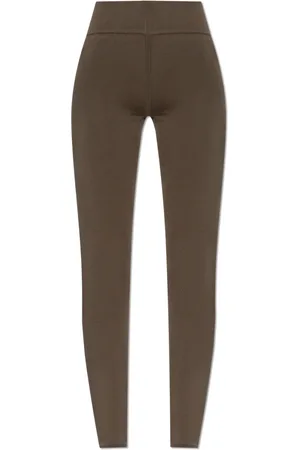 Rick Owens Femme, Pantalons, Brun, Taille: 36 FR Leggings en laine