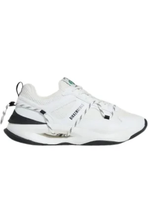 Bikkembergs Homme, Chaussures, Blanc, Taille: 45 EU Baskets Homme en Cuir