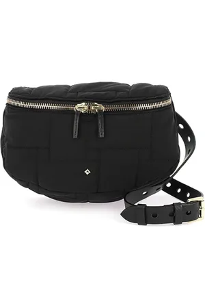 HERBERT FRERE SOEUR Femme, Sacs, Noir, Taille: ONE Size Sac Ceinture en Cuir Matelassé Lili