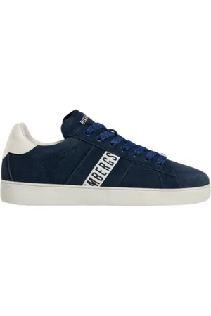 Bikkembergs Homme, Chaussures, Bleu, Taille: 42 EU Baskets Homme Bleu Lavé