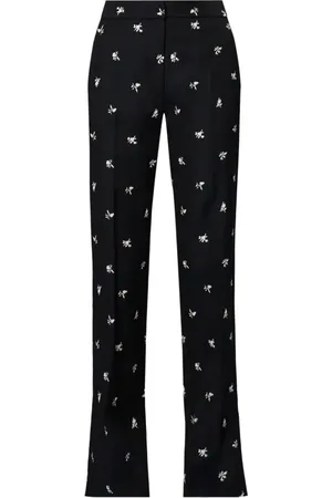 Erdem Femme, Pantalons, Bleu, Taille: 36 FR Pantalons