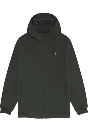 Lyle & Scott Homme, Sweatshirts et sweats à capuche, Vert, Taille: L Blazer Homme Polyvalent - Tissu Softshell